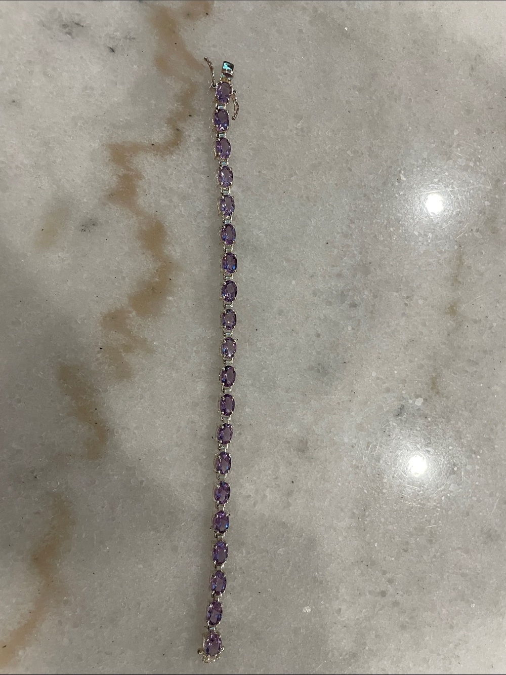 Purple Gem Tennis Bracelet - Women Jewelry